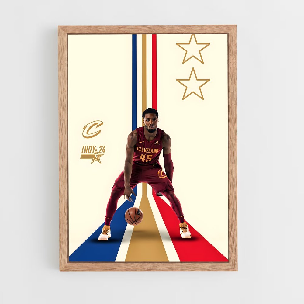 Poster Lebronmania – affiche Basketball (vue 4)